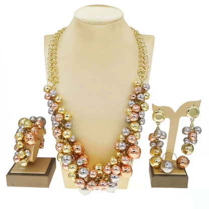 Brazilian Gold Plated Luxury Set