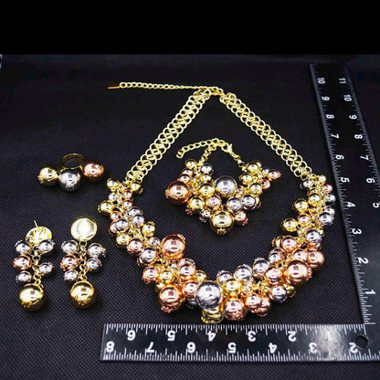 Brazilian Gold Plated Luxury Set