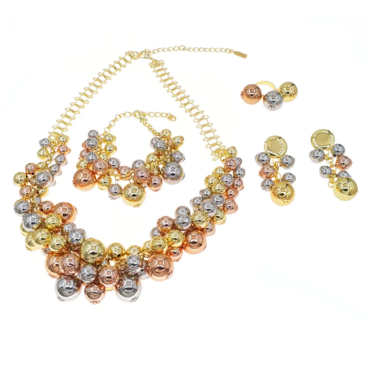 Brazilian Gold Plated Luxury Set