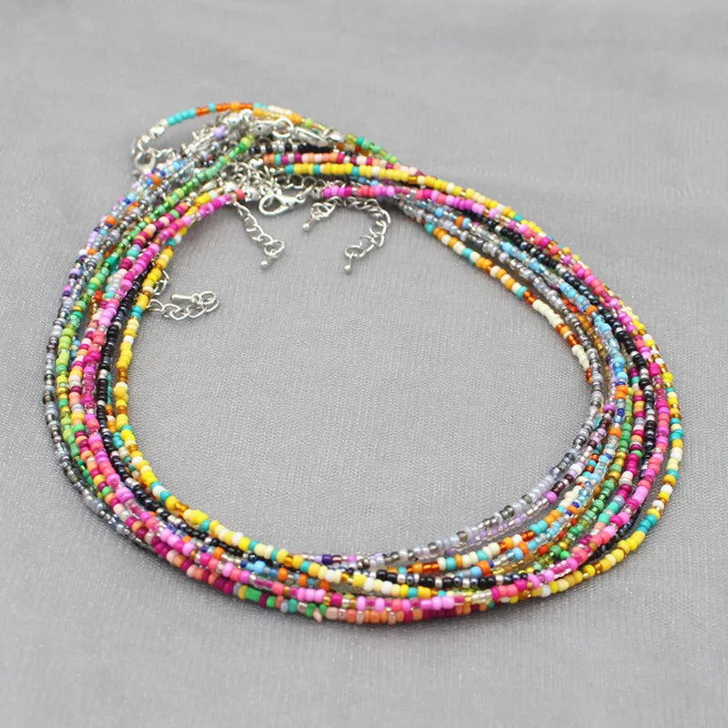 Collar Charm Colorful Collier