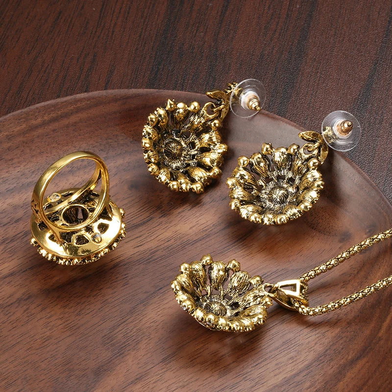 Crystal Flower SET