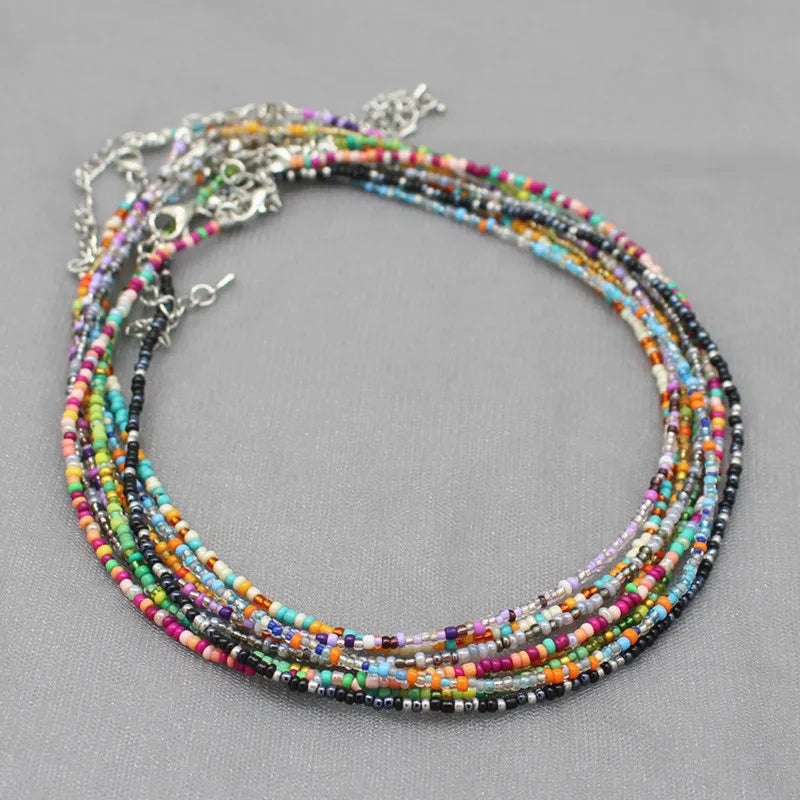 Collar Charm Colorful Collier