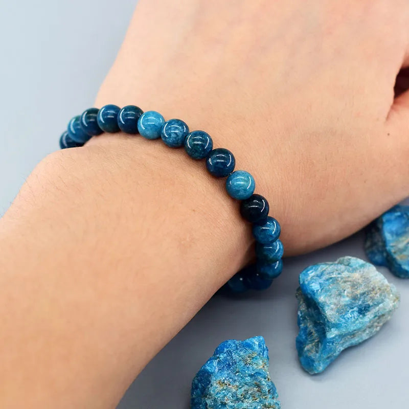 Blue Apatite Bracelets