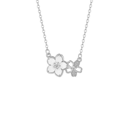 Flowers Pendant Clavicle Chain