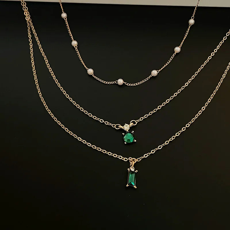 Emerald Green necklace