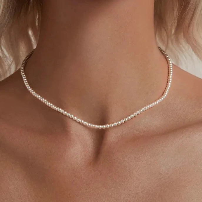 Small Pearl Necklace