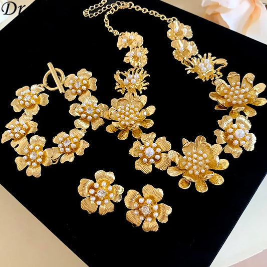 Medieval Vintage Gold Color Set