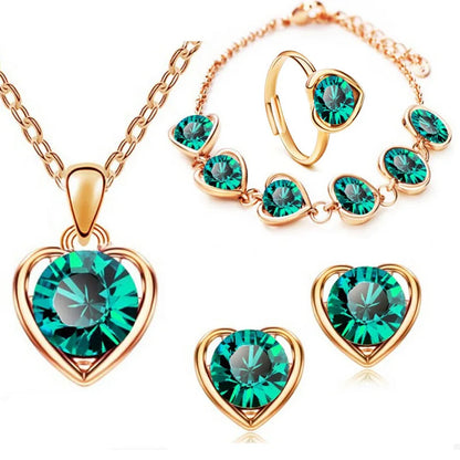 Crystal Heart Set