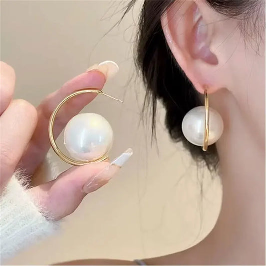 C-shaped Earrings