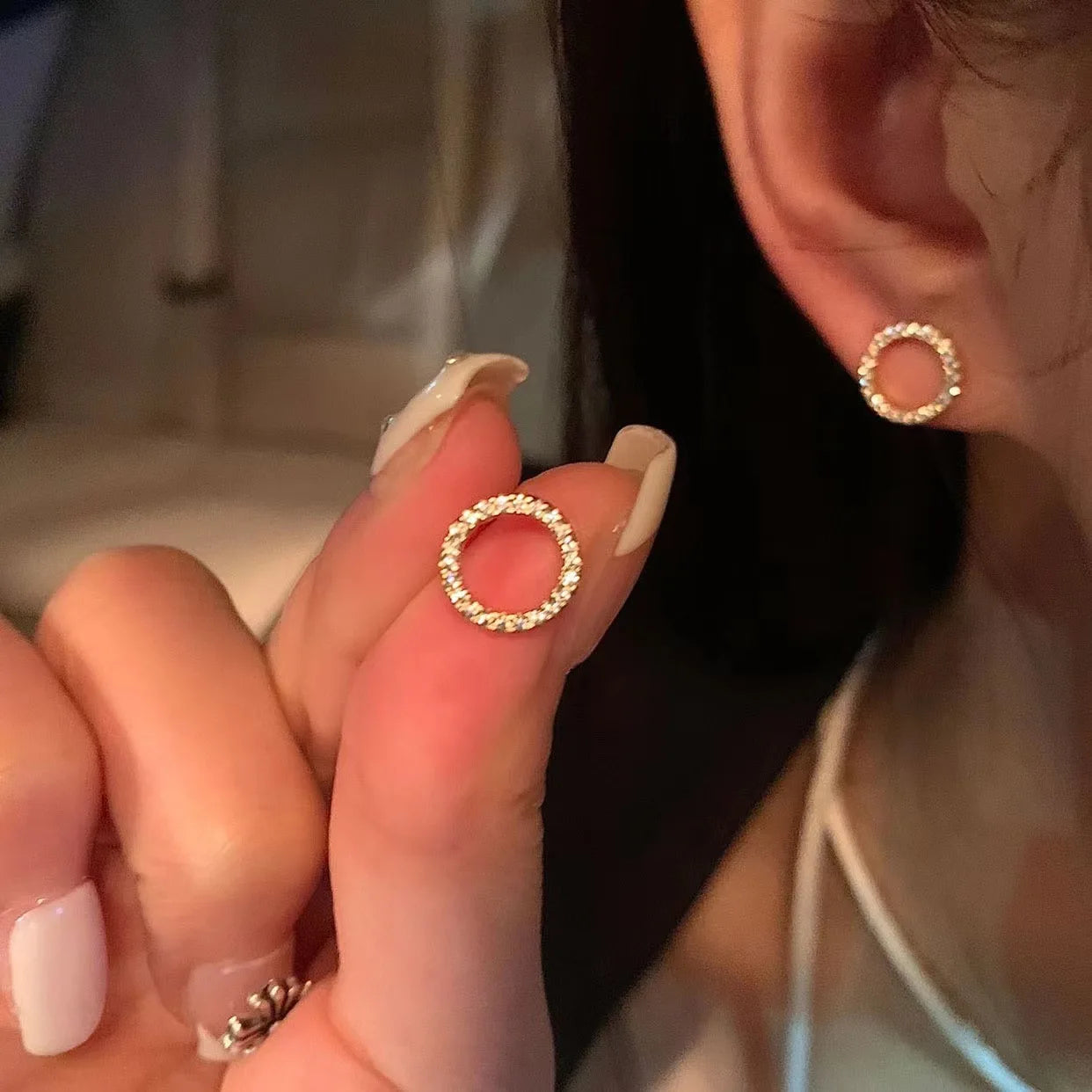 Small Circle earrings