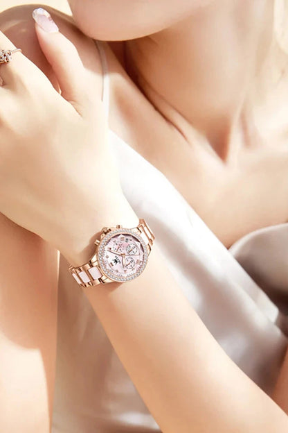 Chronograph Waterproof Woman Watch