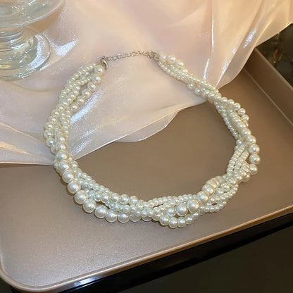 Pearl Choker Necklaces