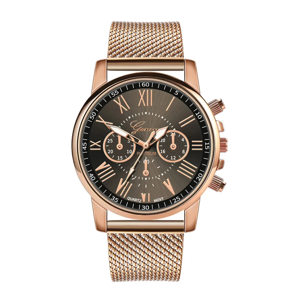 Luxury Rose Gold Watch