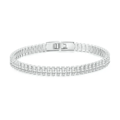 Authentic Shining Square Bracelet