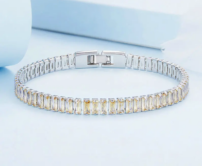 Authentic Shining Square Bracelet